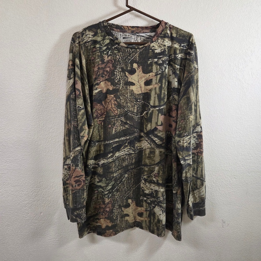 Paramount Outdoors Mens 2XL Long Sleeve Camo T-Shirt Real Tree Hunting Top